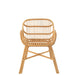 Eetkamerstoel Naturel Rotan 60 cm-Eetkamerstoelen-J-Line