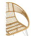 Eetkamerstoel Naturel Rotan 62 cm 61.5x64x79 cm-Eetkamerstoelen-J-Line