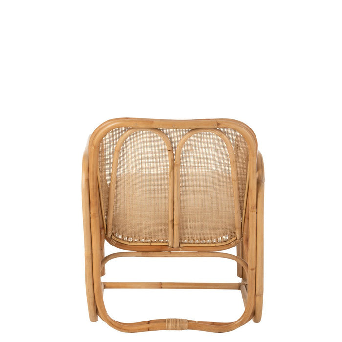 Eetkamerstoel Naturel Rotan 63 cm-Eetkamerstoelen-J-Line