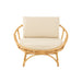 Eetkamerstoel Naturel Rotan 98 cm 98x98x70 cm-Kussens-J-Line