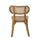 Eetkamerstoel Naturel Teakhout 40 cm-Eetkamerstoelen-J-Line