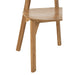 Eetkamerstoel Naturel Teakhout 40 cm-Eetkamerstoelen-J-Line