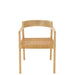 Eetkamerstoel Naturel Teakhout 55 cm 55x55x71 cm-Eetkamerstoelen-J-Line