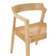 Eetkamerstoel Naturel Teakhout 55 cm 55x55x71 cm-Eetkamerstoelen-J-Line