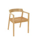 Eetkamerstoel Naturel Teakhout 55 cm 55x55x71 cm-Eetkamerstoelen-J-Line