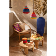 Eetkamerstoel Naturel Teakhout Rond 90 cm 90x90x70 cm-Eetkamerstoelen-J-Line
