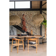 Eetkamerstoel Naturel Zeegras 53 cm 53x60.5x74 cm-Eetkamerstoelen-J-Line