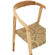 Eetkamerstoel Naturel Zeegras 53 cm 53x60.5x74 cm-Eetkamerstoelen-J-Line