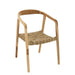 Eetkamerstoel Naturel Zeegras 53 cm 53x60.5x74 cm-Eetkamerstoelen-J-Line