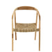 Eetkamerstoel Naturel Zeegras 53 cm-Eetkamerstoelen-J-Line