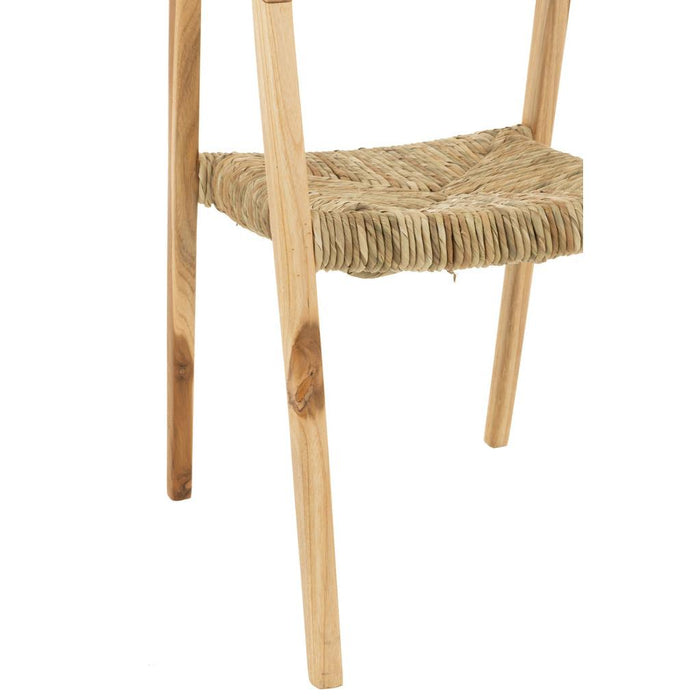 Eetkamerstoel Naturel Zeegras 53 cm-Eetkamerstoelen-J-Line