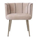 Eetkamerstoel Nell Polyester Beige-Eetkamerstoelen-PTMD
