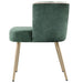 Eetkamerstoel Nell Polyester Groen-Eetkamerstoelen-PTMD