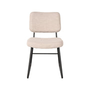 Eetkamerstoel Noah Naturel Boucle 47x61x85 cm-Eetkamerstoelen-LABEL51