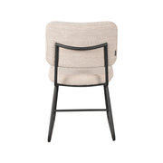 Eetkamerstoel Noah Naturel Boucle 47x61x85 cm-Eetkamerstoelen-LABEL51