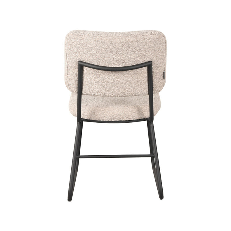 Eetkamerstoel Noah Naturel Boucle 47x61x85 cm-Eetkamerstoelen-LABEL51