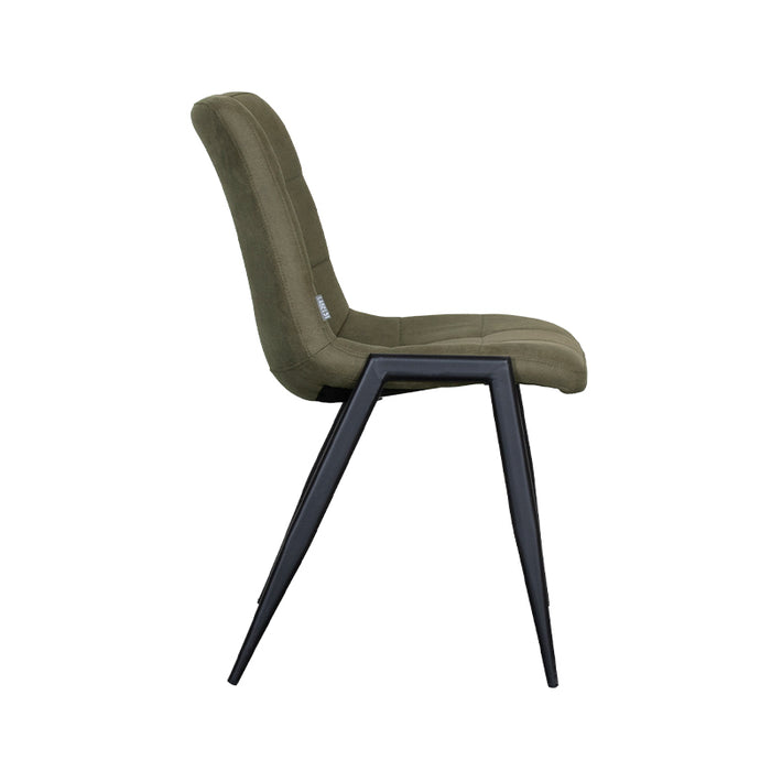 Eetkamerstoel Noor - Moss - Micro Suede-Eetkamerstoelen-LABEL51