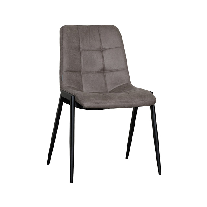 Eetkamerstoel Noor - Taupe - Micro Suede-Eetkamerstoelen-LABEL51