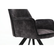 Eetkamerstoel Nova Antraciet 60x65x89 cm-Eetkamerstoelen-Starfurn