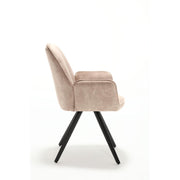 Eetkamerstoel Nova Beige 60x65x89 cm-Eetkamerstoelen-Starfurn