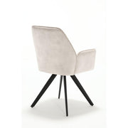 Eetkamerstoel Nova Champagne 60x65x89 cm-Eetkamerstoelen-Starfurn