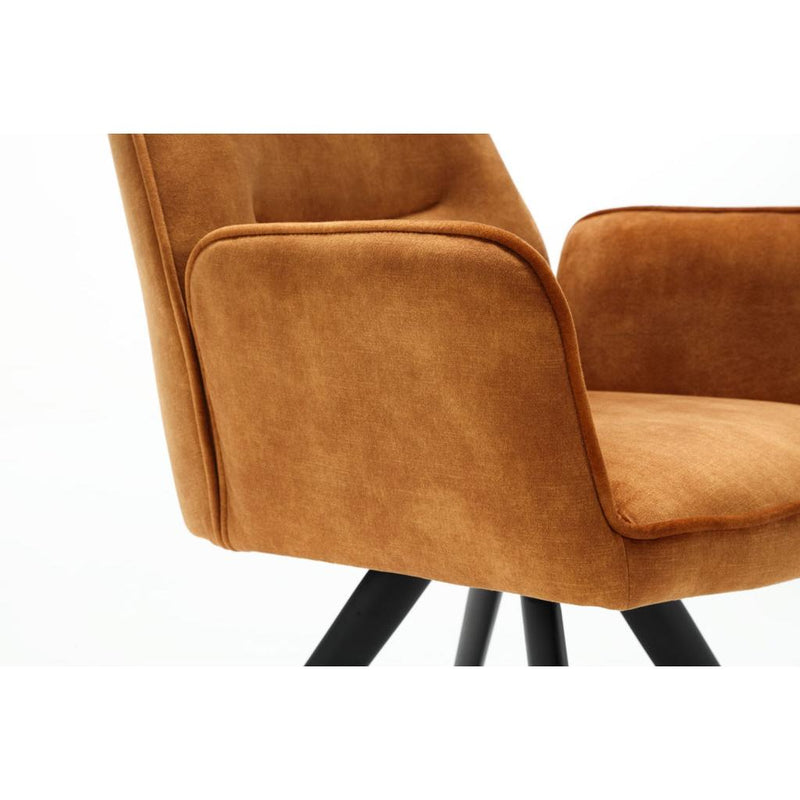 Eetkamerstoel Nova Goud 60x65x89 cm-Eetkamerstoelen-Starfurn