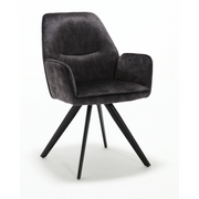 Eetkamerstoel Nova Hunter Groen 60x65x89 cm-Eetkamerstoelen-Starfurn