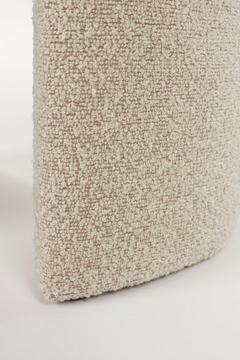 Eetkamerstoel Noxx Polyester Beige Ø42x46 cm-Eetkamerstoelen-Creating Home