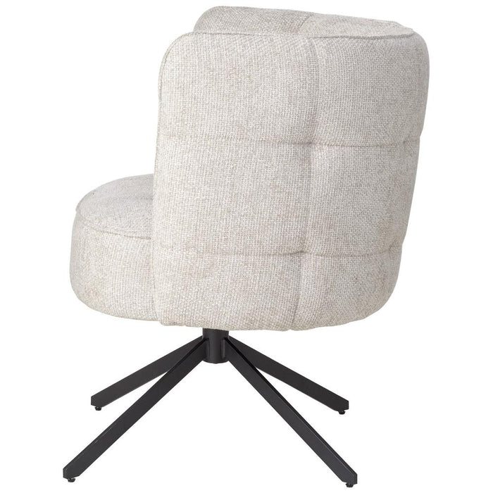 Eetkamerstoel Odin Polyester Crème-Eetkamerstoelen-PTMD