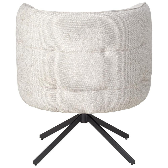 Eetkamerstoel Odin Polyester Crème-Eetkamerstoelen-PTMD