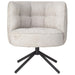 Eetkamerstoel Odin Polyester Crème-PTMD
