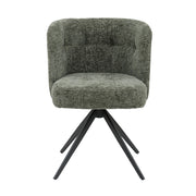 Eetkamerstoel Odin Polyester Groen-Eetkamerstoelen-PTMD