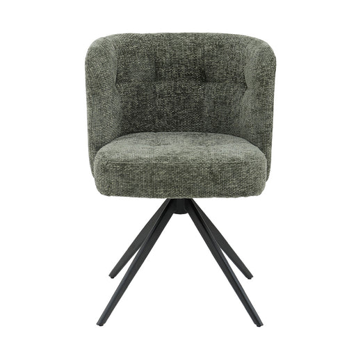 Eetkamerstoel Odin Polyester Groen-Eetkamerstoelen-PTMD