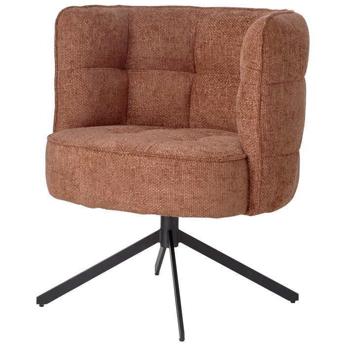 Eetkamerstoel Odin Polyester Rood-Eetkamerstoelen-PTMD