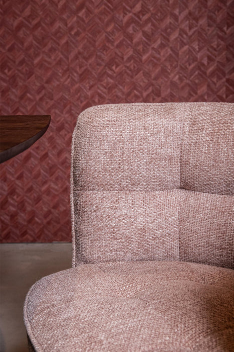 Esszimmerstühle Esszimmerstuhl Odin Rosa Diningchair Legacy 14 Flamingo Schwarz