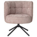 Eetkamerstoel Odin Polyester Zwart-Eetkamerstoelen-PTMD