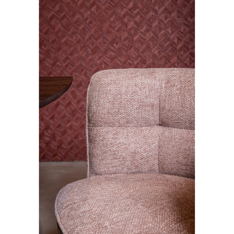 Eetkamerstoel Odin Polyester Zwart-Eetkamerstoelen-PTMD