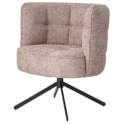 Eetkamerstoel Odin Polyester Zwart-Eetkamerstoelen-PTMD