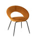 Eetkamerstoel Oker Schuim Rond 59 cm 59x69x78 cm-Eetkamerstoelen-J-Line