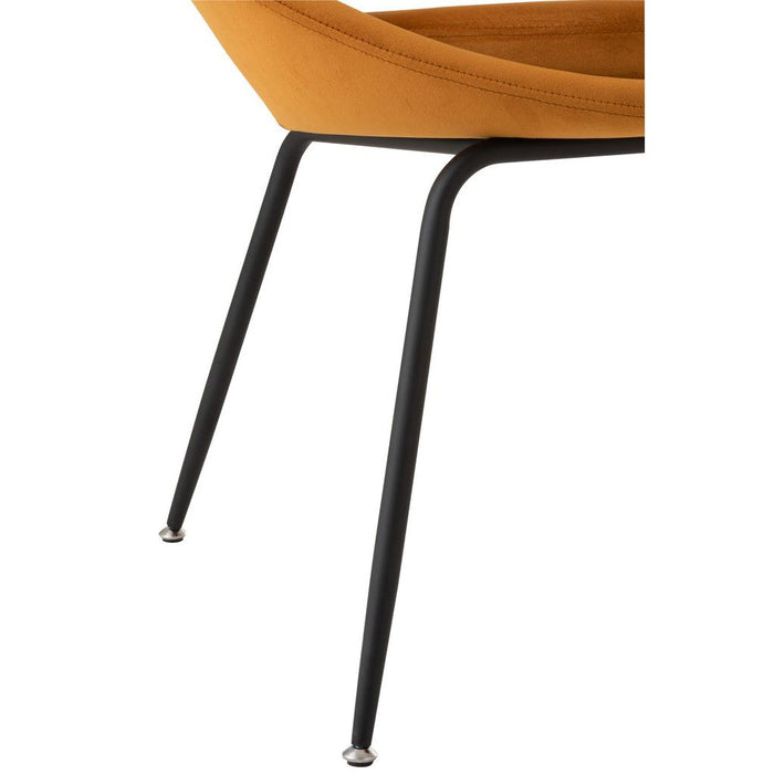 Eetkamerstoel Oker Schuim Rond 59 cm-Eetkamerstoelen-J-Line