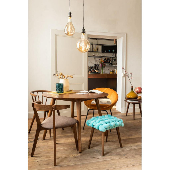 Eetkamerstoel Oker Schuim Rond 59 cm-Eetkamerstoelen-J-Line