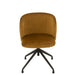 Eetkamerstoel Oker Stof 48 cm 48x56x48 cm-Eetkamerstoelen-J-Line