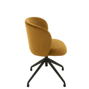 Eetkamerstoel Oker Stof 48 cm 48x56x48 cm-Eetkamerstoelen-J-Line