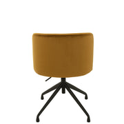Eetkamerstoel Oker Stof 48 cm 48x56x48 cm-Eetkamerstoelen-J-Line