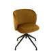 Eetkamerstoel Oker Stof 48 cm 48x56x48 cm-Eetkamerstoelen-J-Line