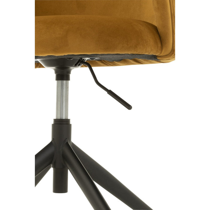 Eetkamerstoel Oker Stof 48 cm-Eetkamerstoelen-J-Line