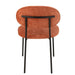Eetkamerstoel Oranje Metaal 55 cm-Eetkamerstoelen-J-Line