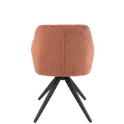 Eetkamerstoel Oranje Sponge 56 cm 56.5x58x85 cm-Eetkamerstoelen-J-Line