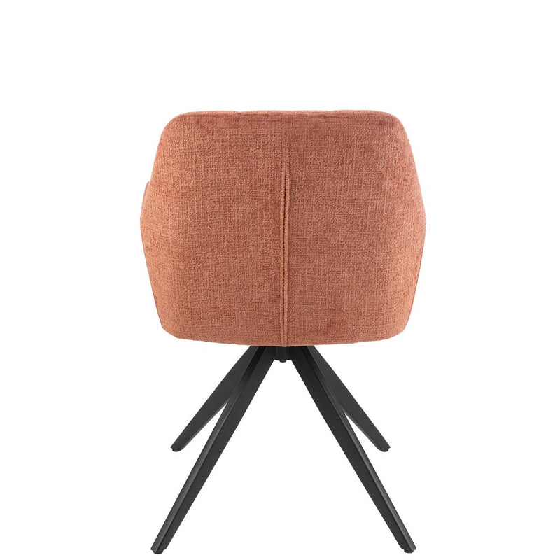 Eetkamerstoel Oranje Sponge 56 cm 56.5x58x85 cm-Eetkamerstoelen-J-Line