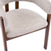Eetkamerstoel Osaka Geweven Beige-Eetkamerstoelen-LABEL51